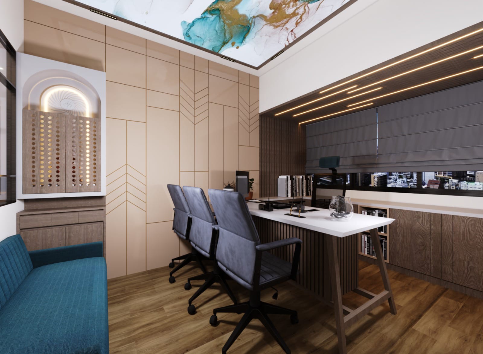 Solid Teak Dining Table